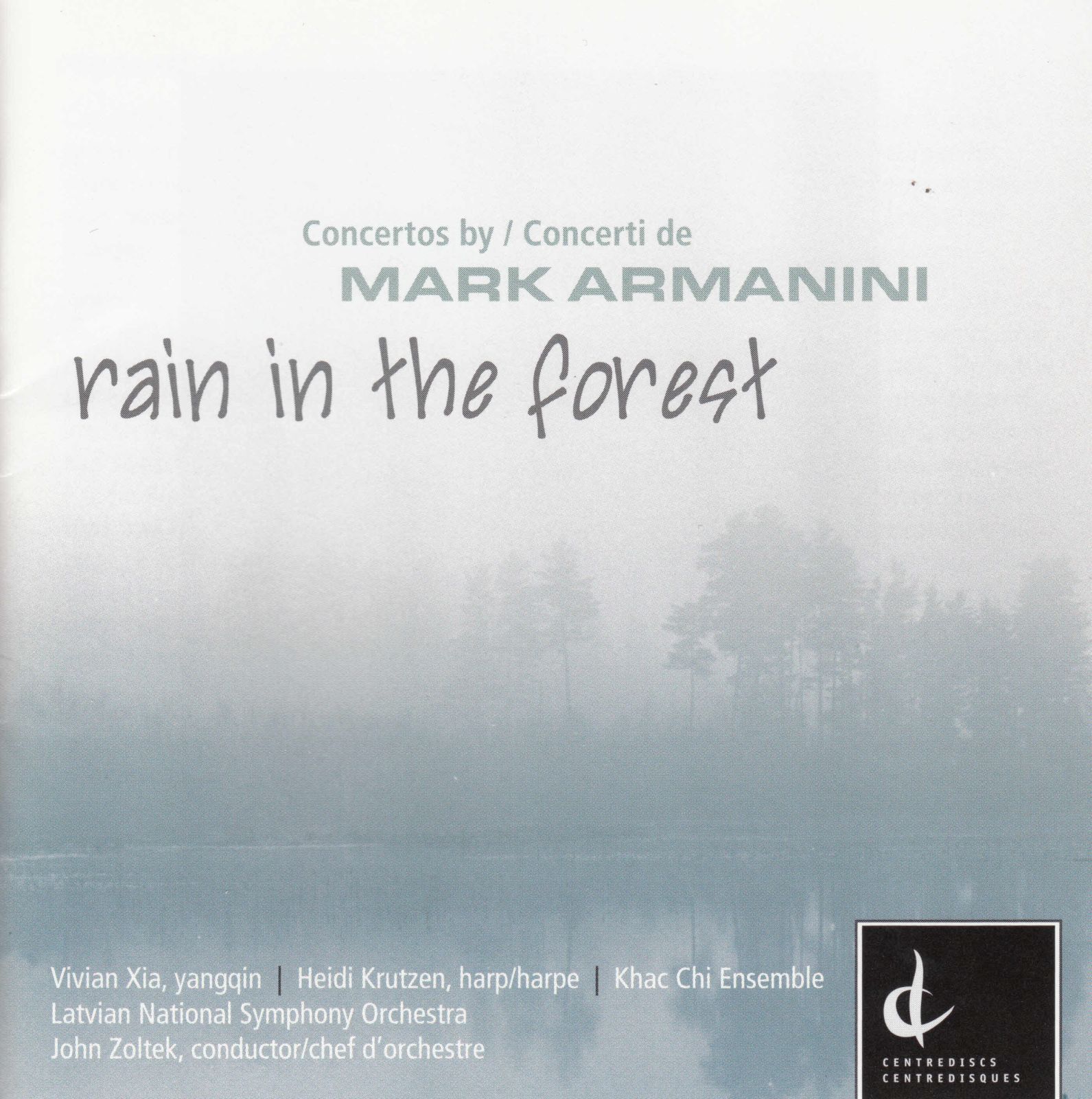 cd rain in the forest mark armanini