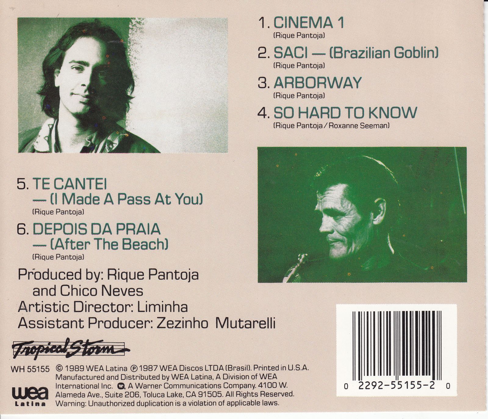 cd rique pantoja chet baker rique pantoja