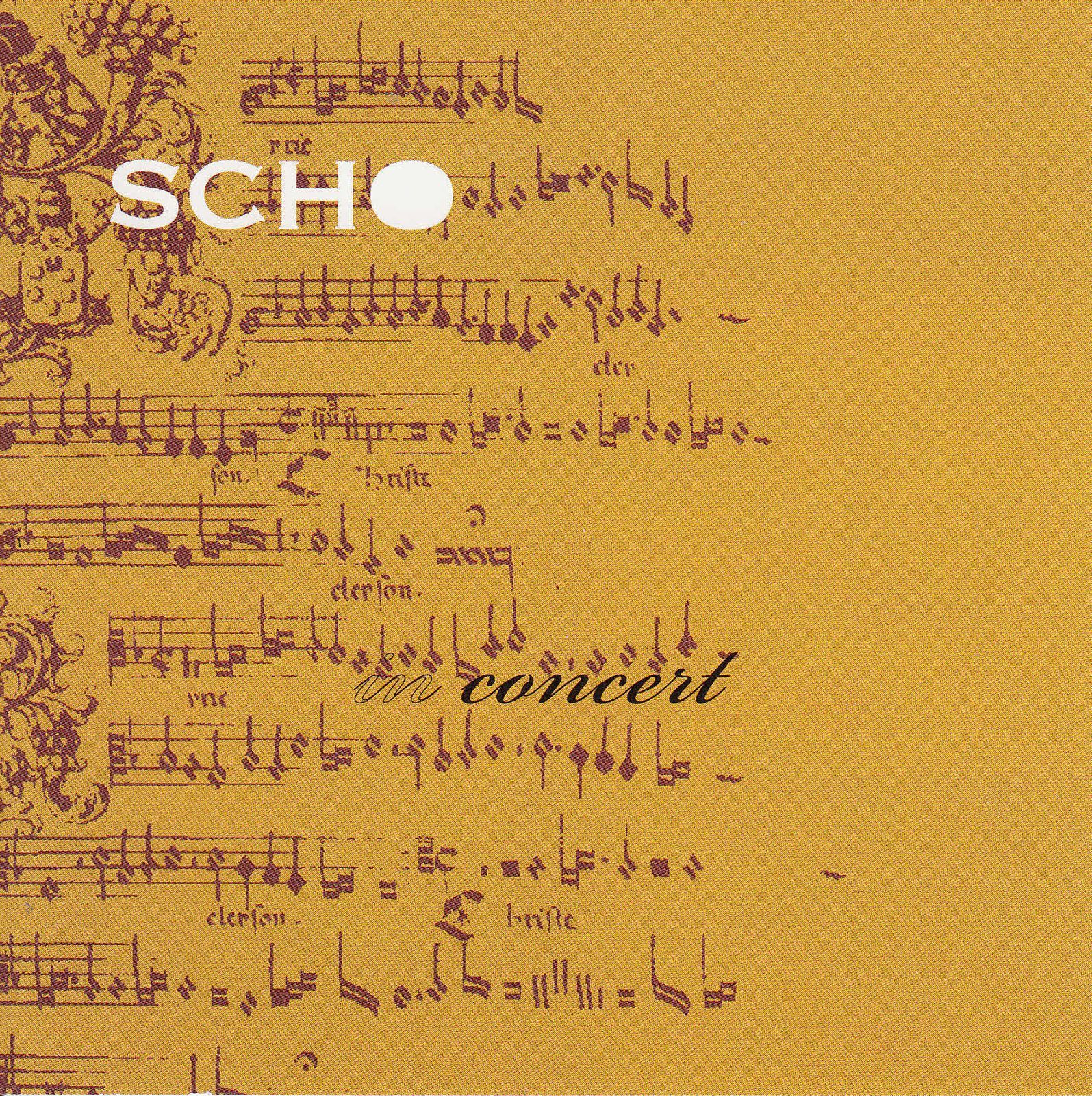 cd schola live schola cantorum san francisco