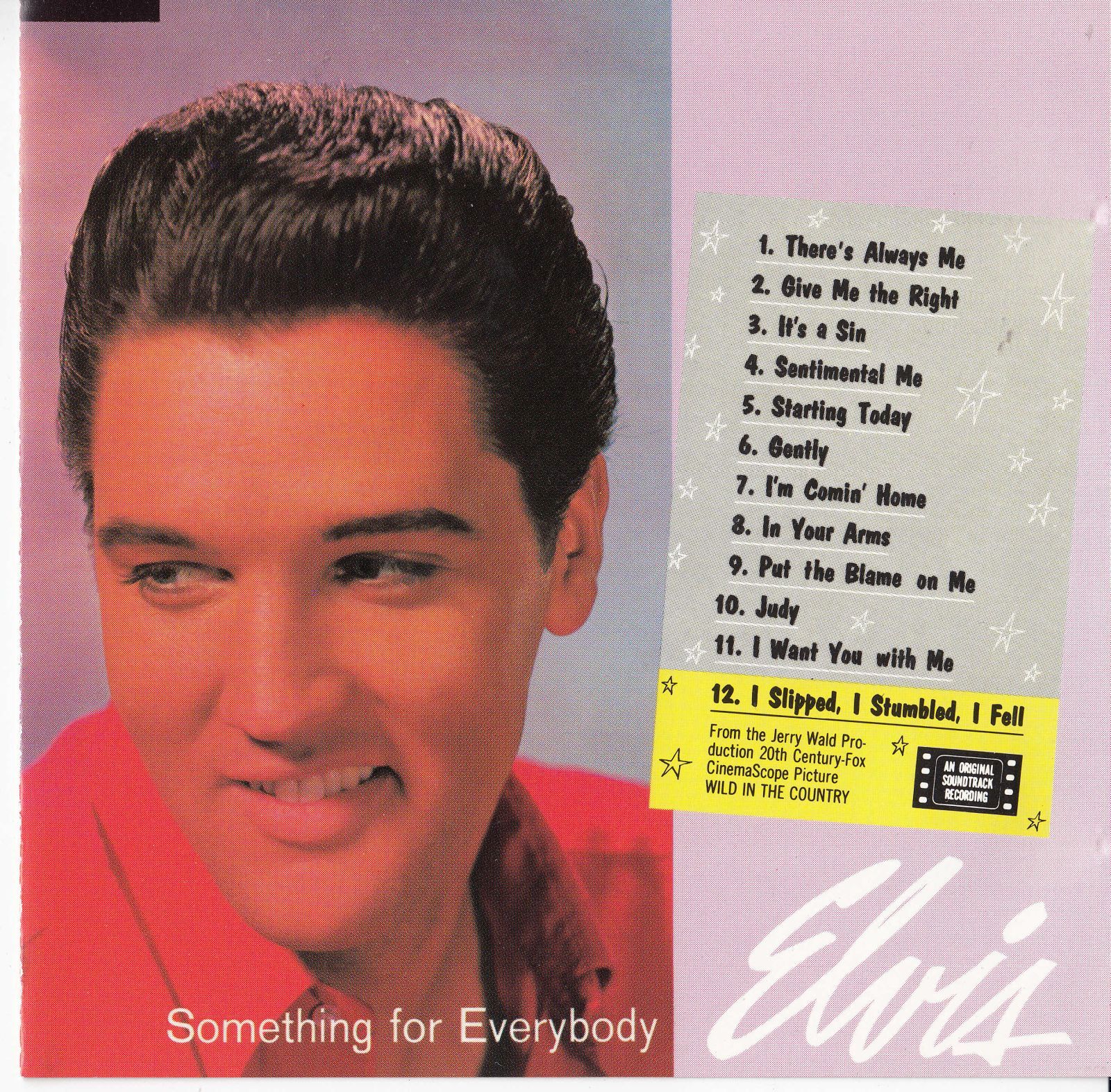 cd something for everybody elvis presley
