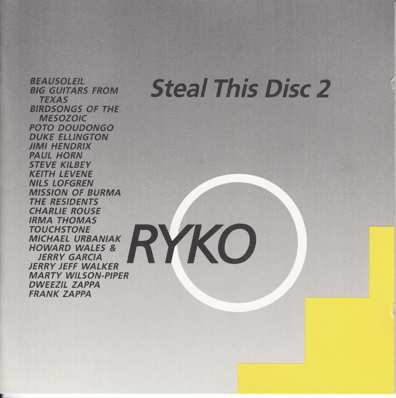 cd steal this disc 2 various artists 