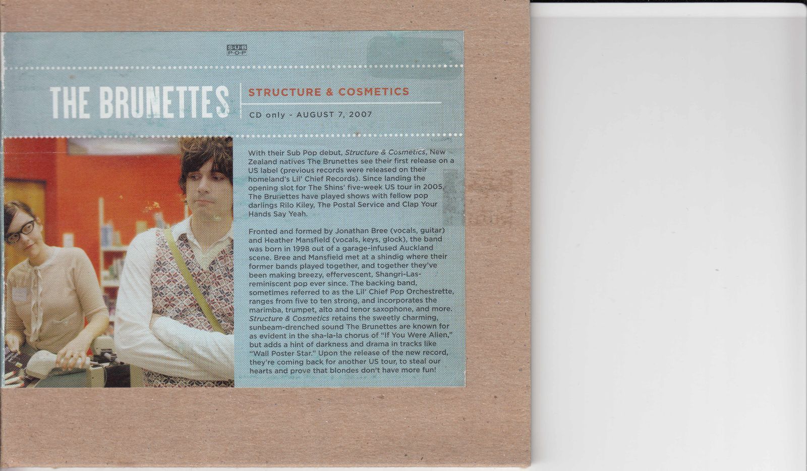 cd structure cosmetics the brunettes