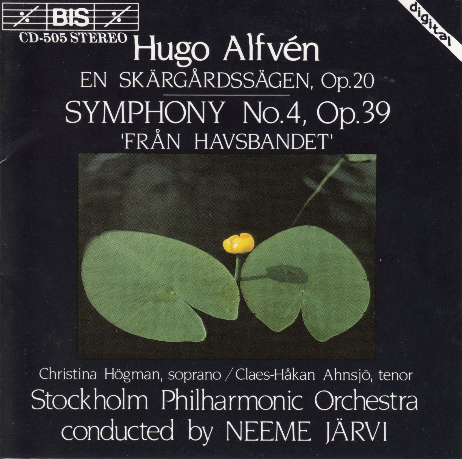 cd symphony no 4 hugo alfven