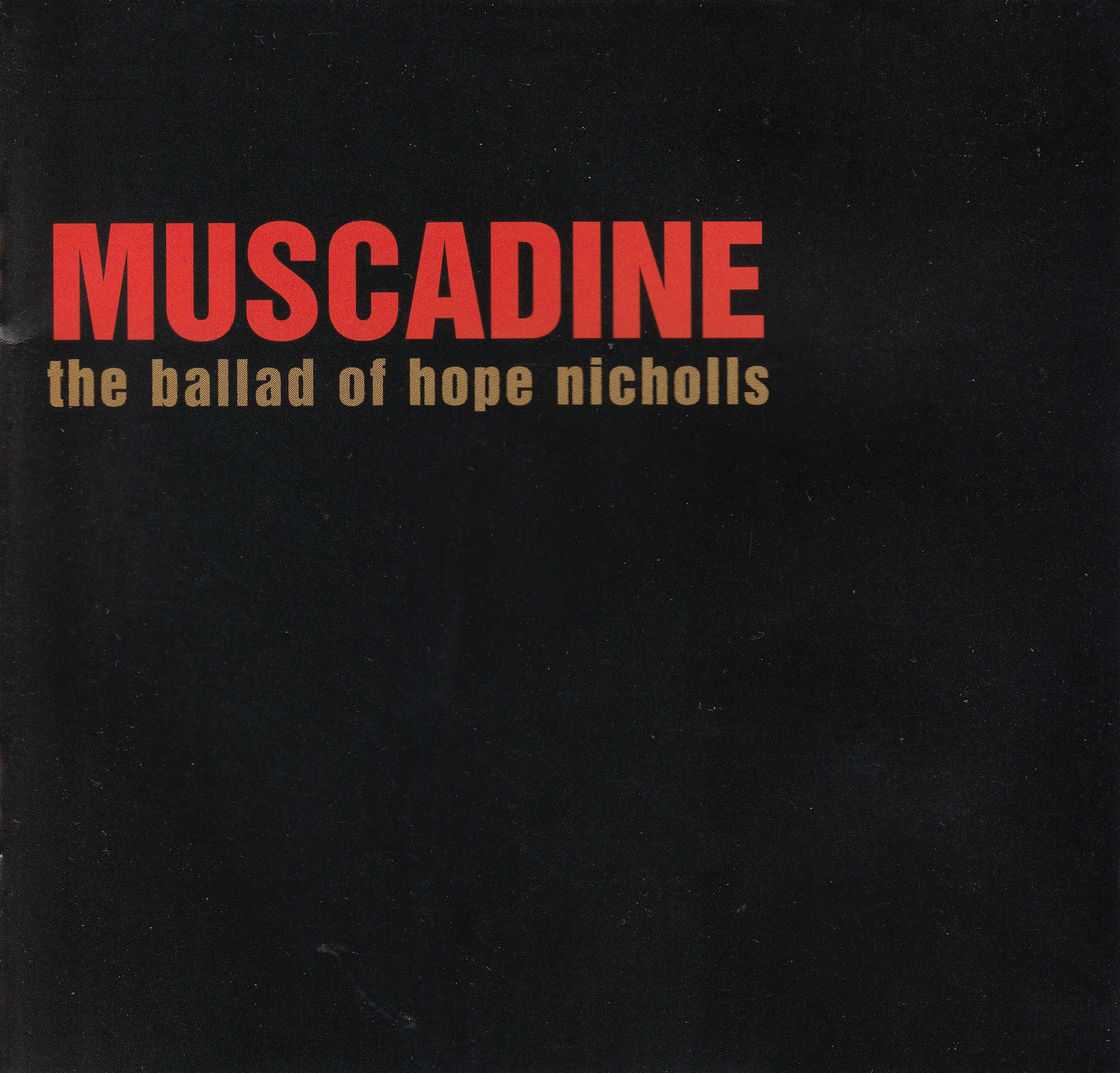 cd the ballad of hope nicholls 