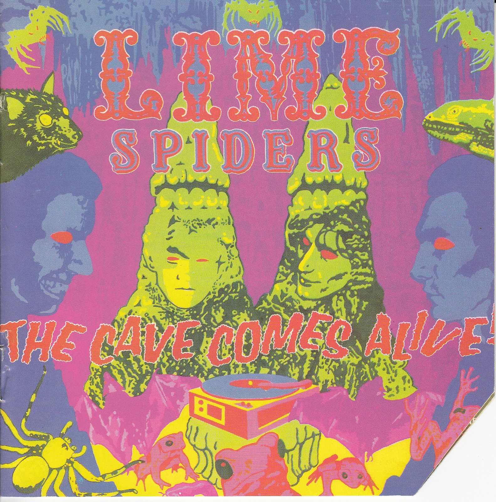 cd the cave comes alive lime spiders