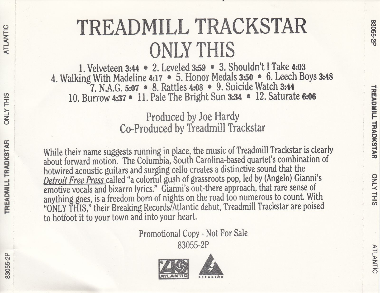 cd velveteen treadmill trackstar
