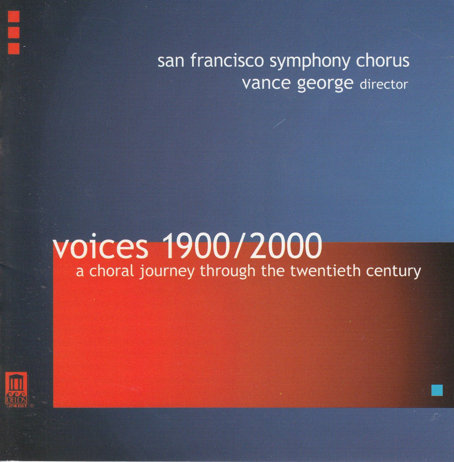cd voices 1900 2000 san francisco symphony chorus