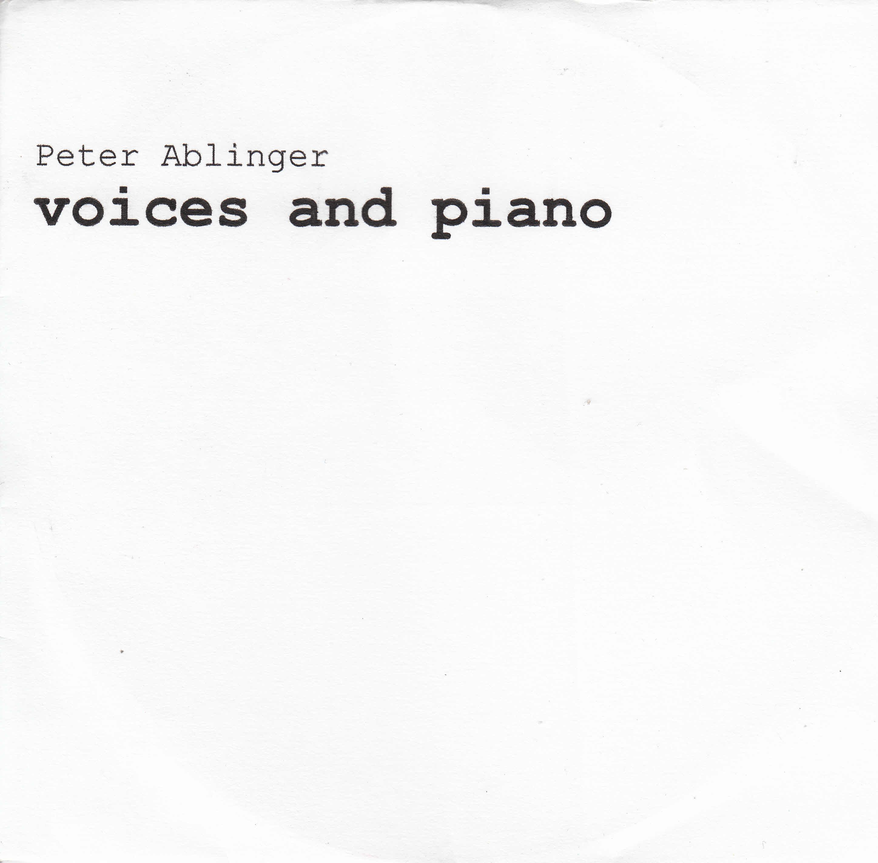 cd voices and piano peter ablinger
