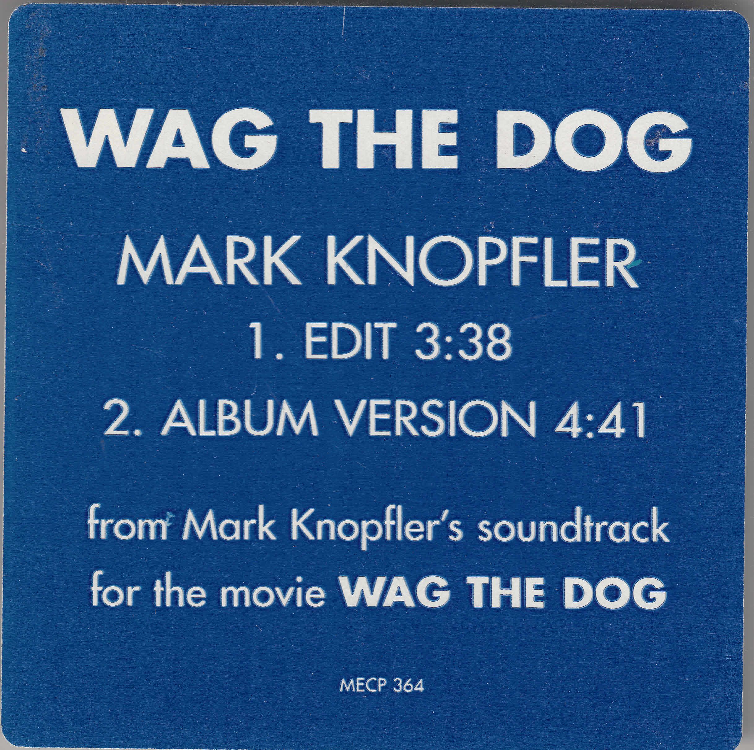 cd wag the dog mark knoffler