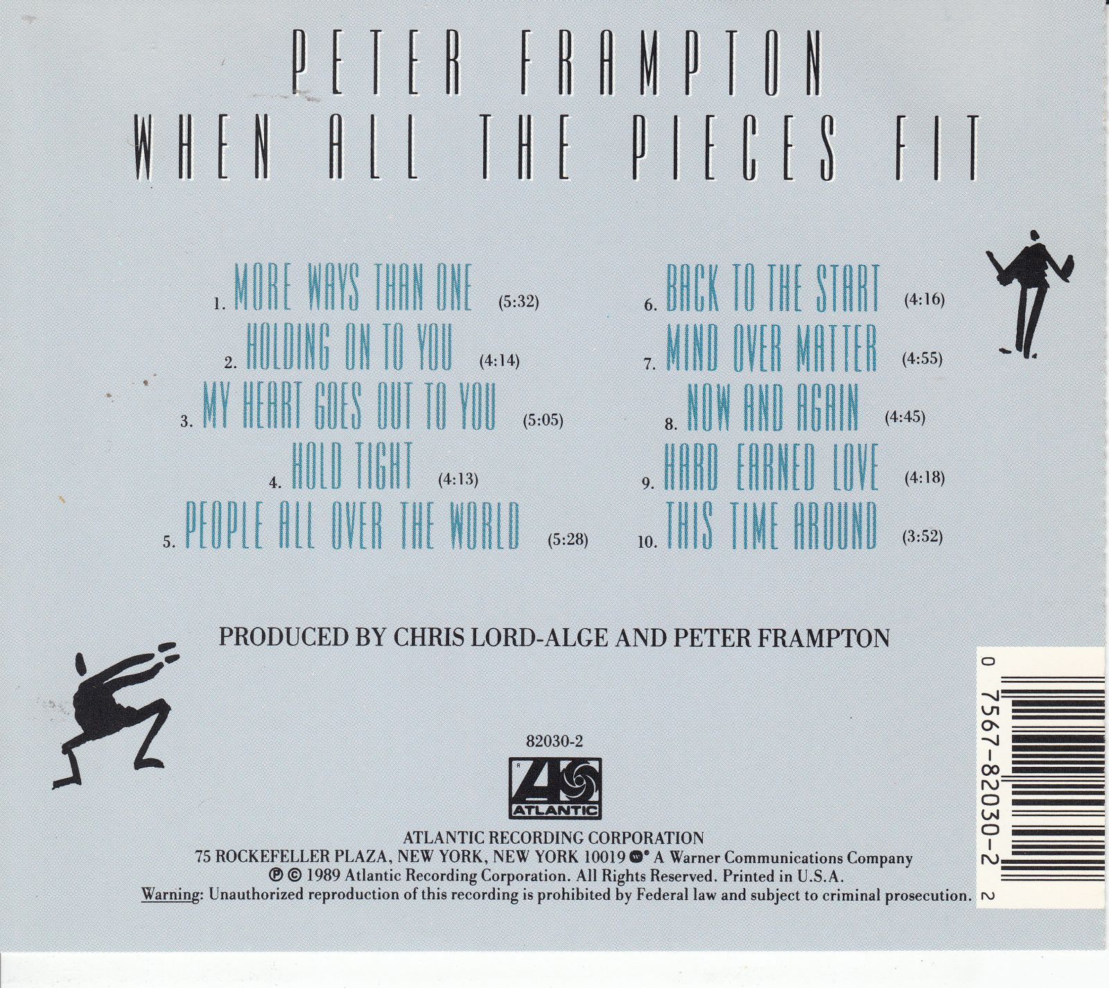 cd when all the pieces fit peter frampton