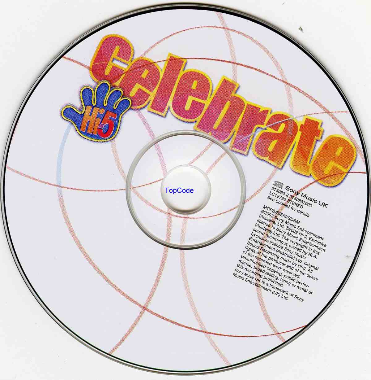 celebrate  hi5 cd