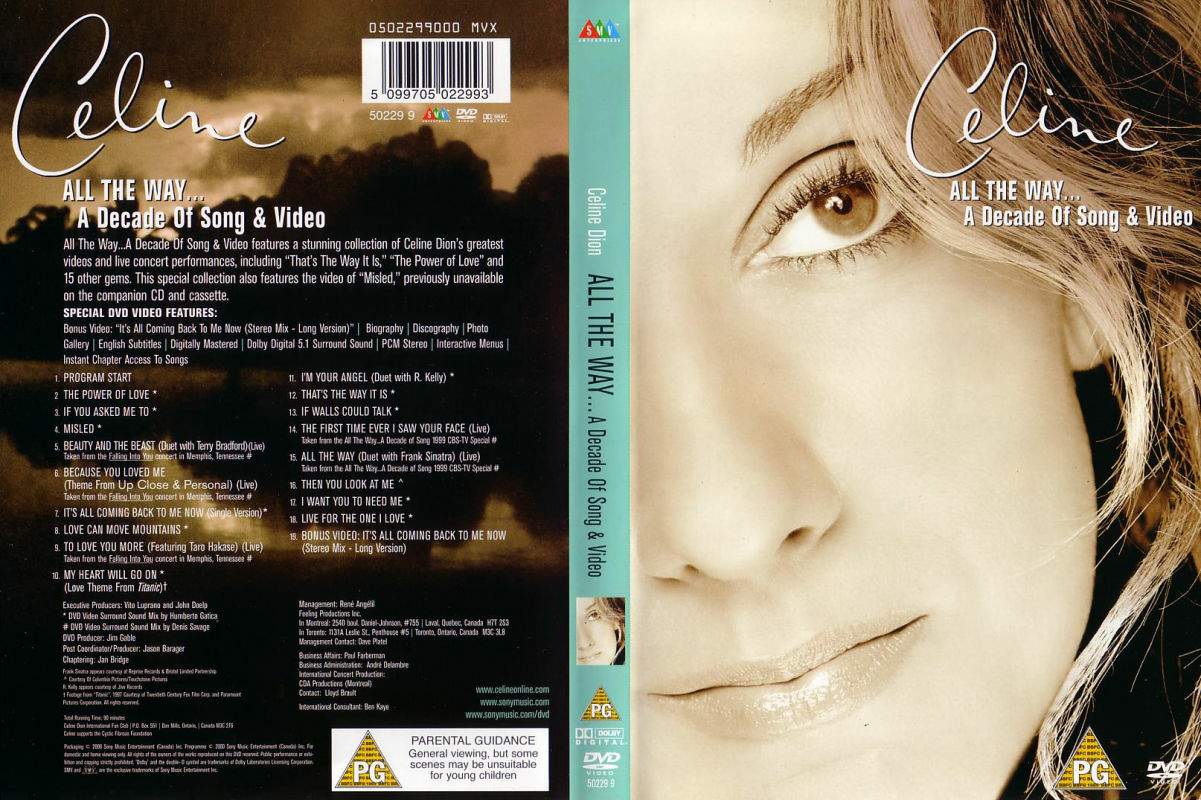 celine dion  all the way Full