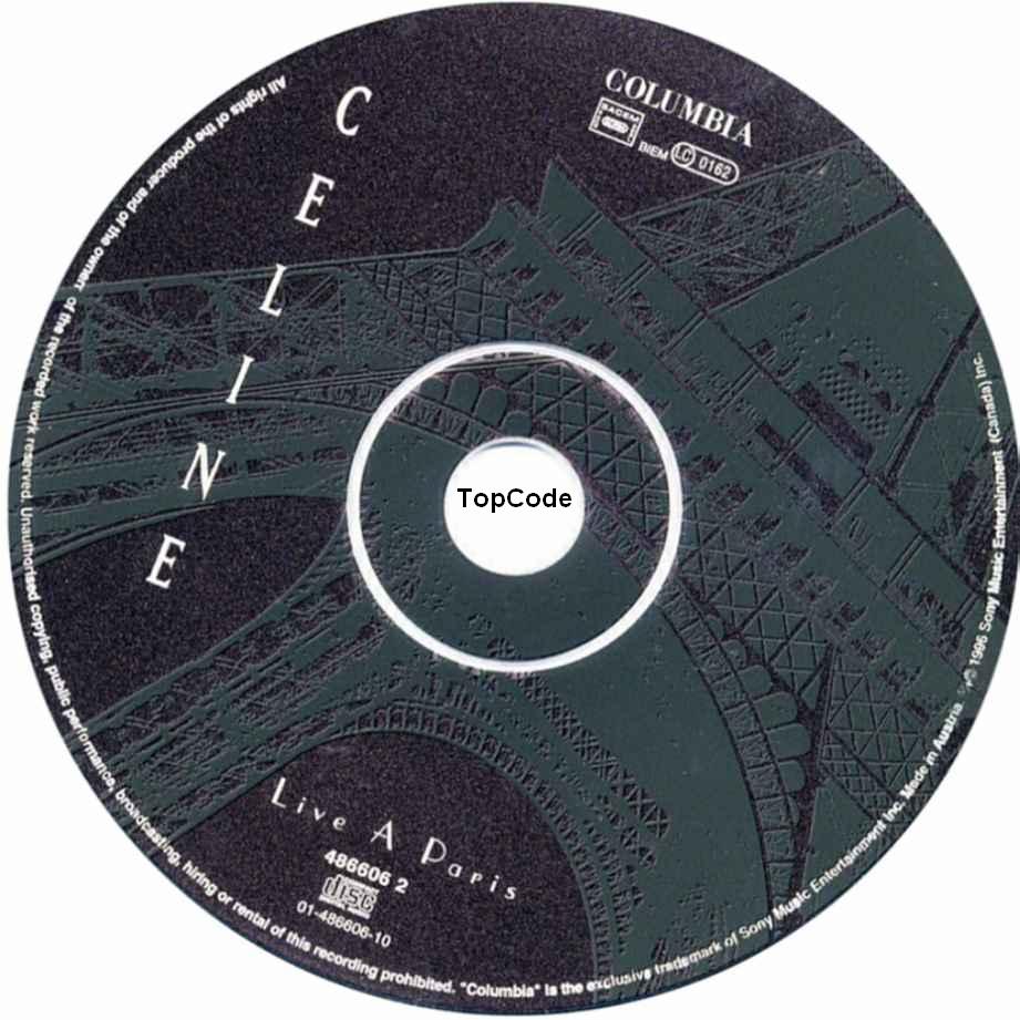 celine dion  live a paris cd