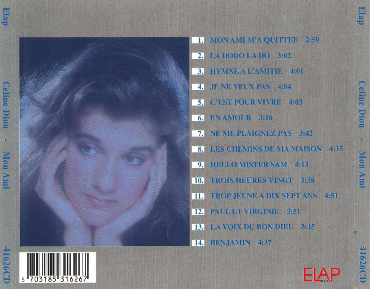 celine dion  mon ami b