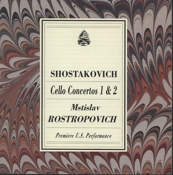 cello concertos nos mstislav rostropovic 