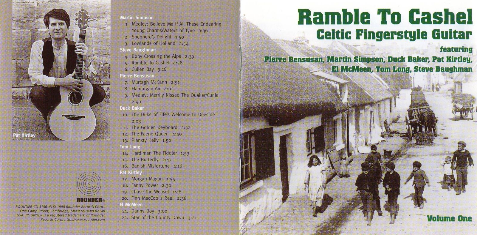 celtic fingerstyle g duck baker 