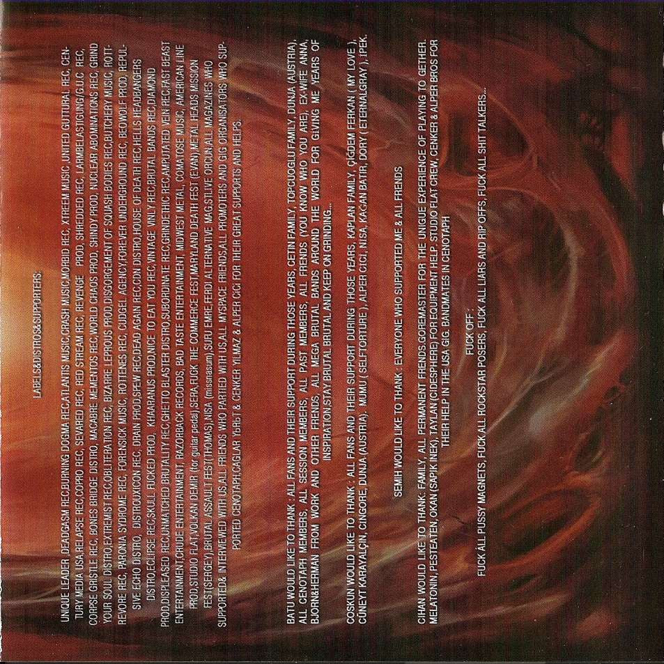 cenotaph  reincarnation in gorextasy ab