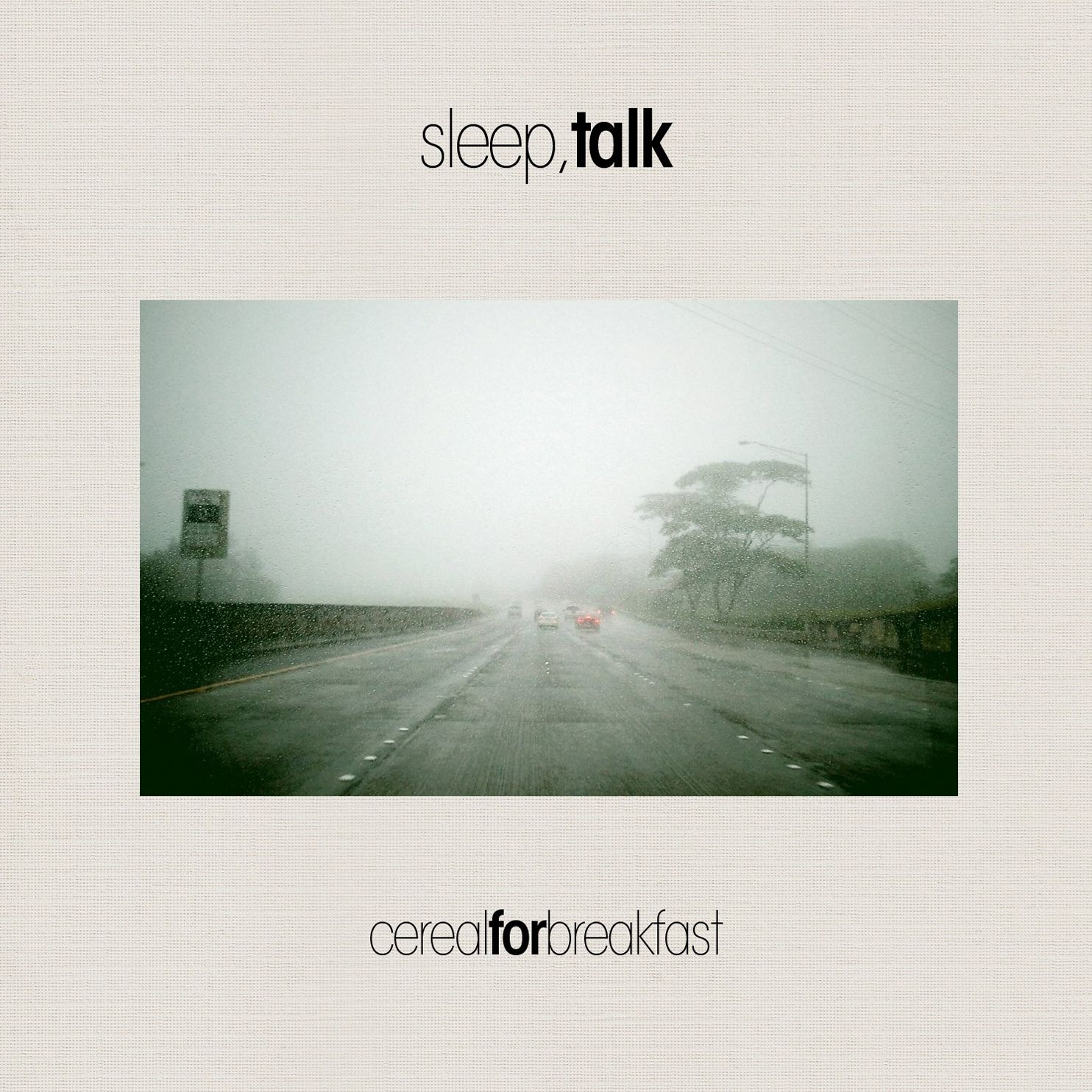 cereal for breakfast sleep talk 