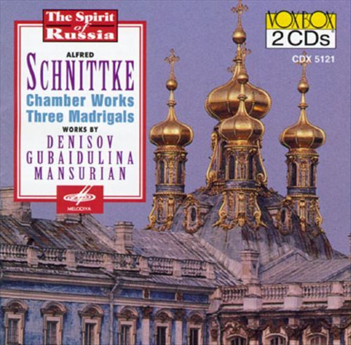 chamber works three soloists ensemble of 