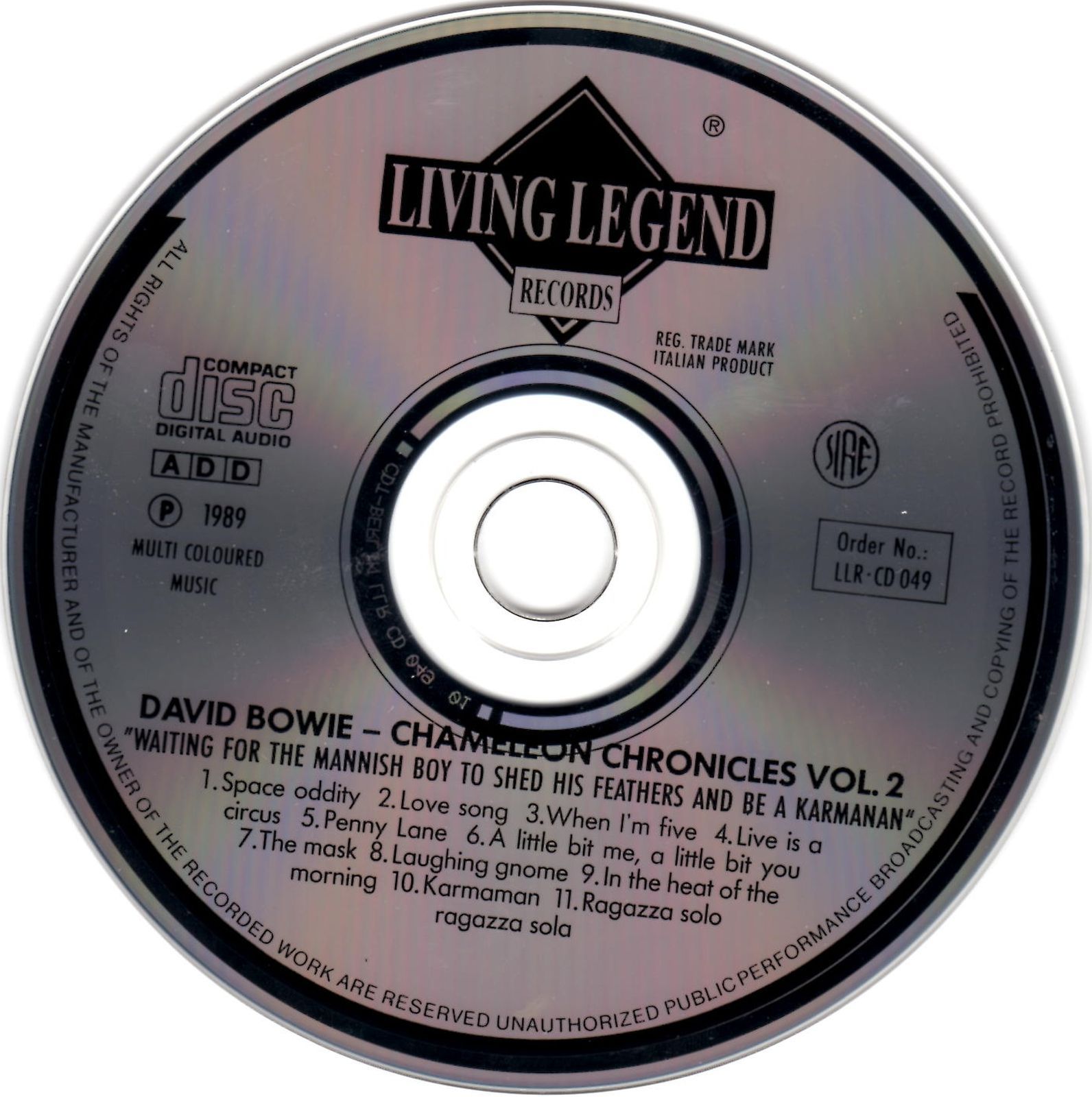 chameleon chronicles david bowie 