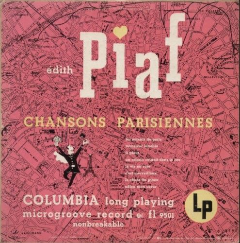 chansons parisiennes edith piaf 