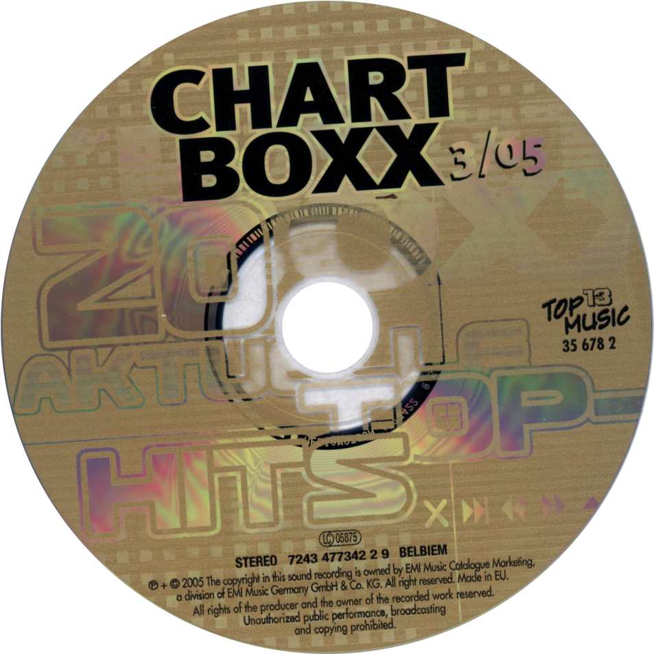 chart boxx  2005 03 cd