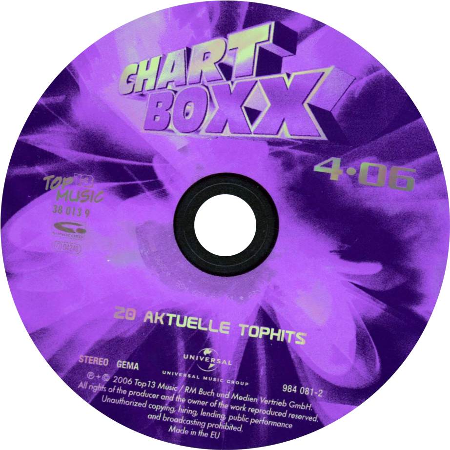 chart boxx  2006 04 cd