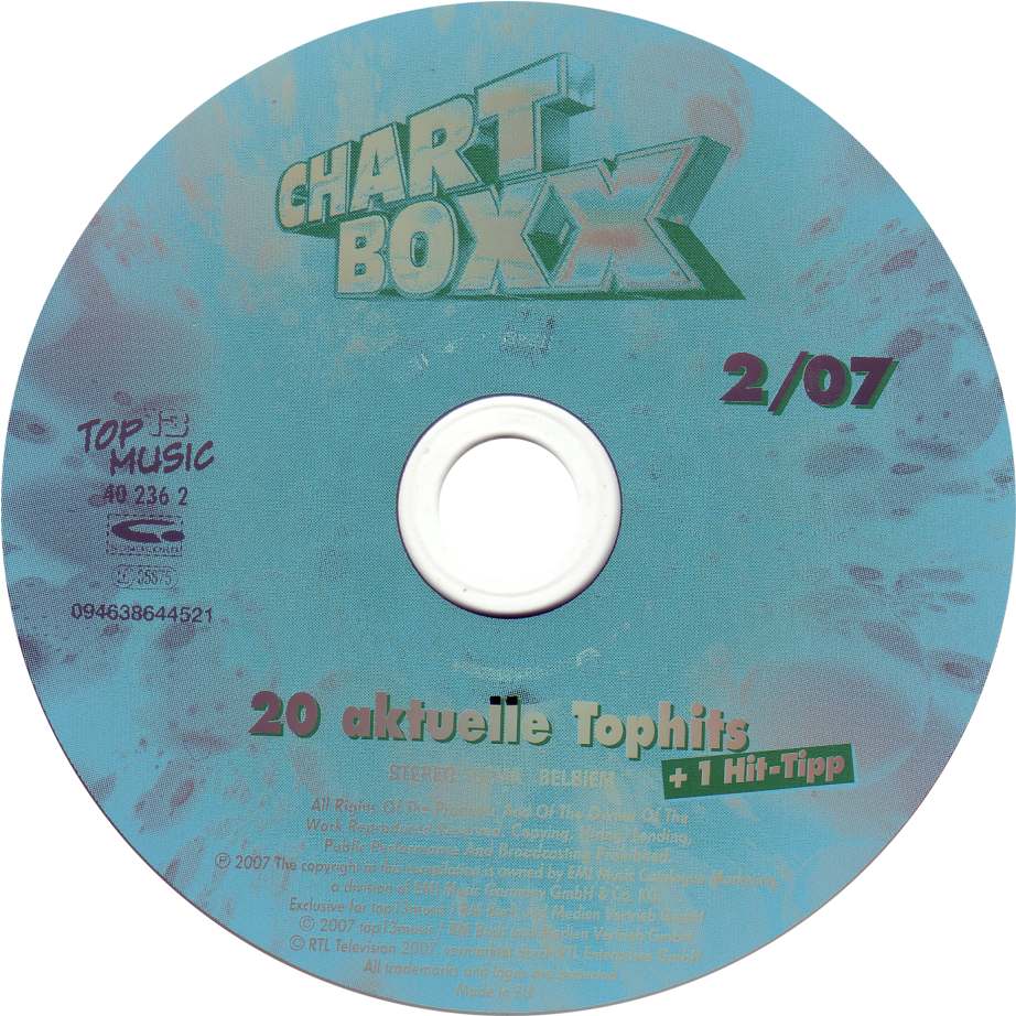 chart boxx  2007 02 cd