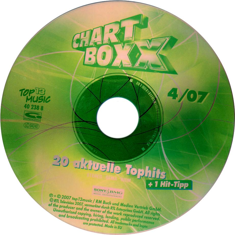 chart boxx  2007 04 cd