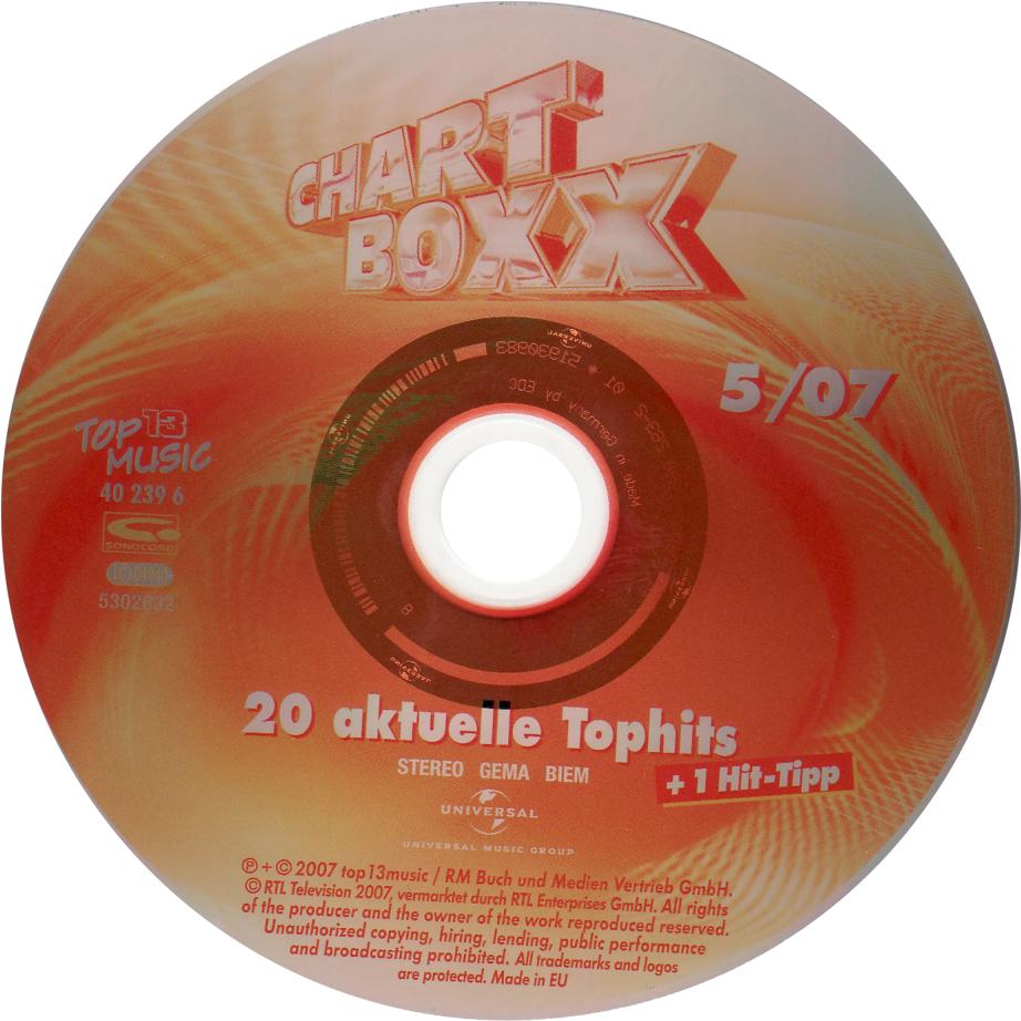 chart boxx  2007 05 cd