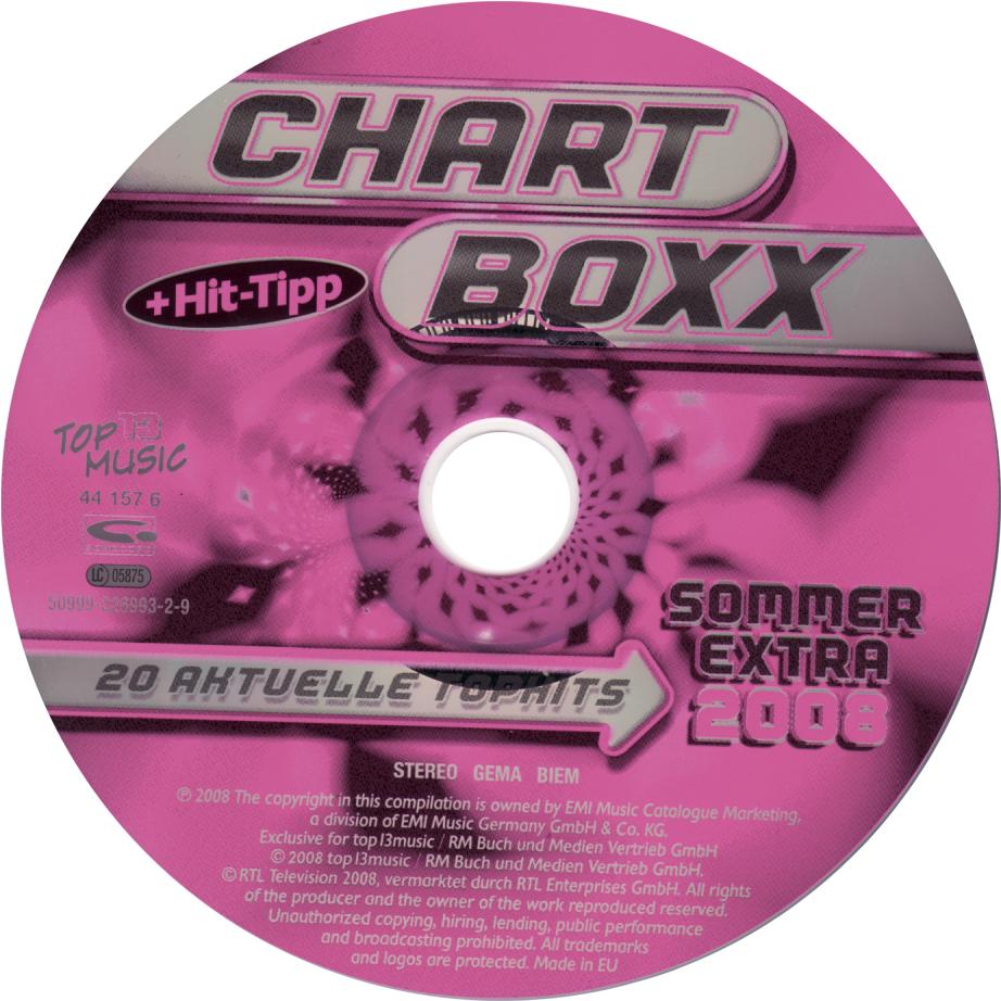 chart boxx  sommer extra 2008 cd