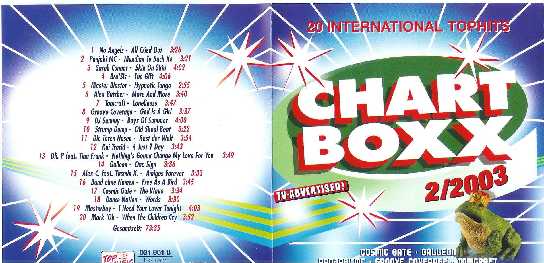 chart boxx 2 2003 a1