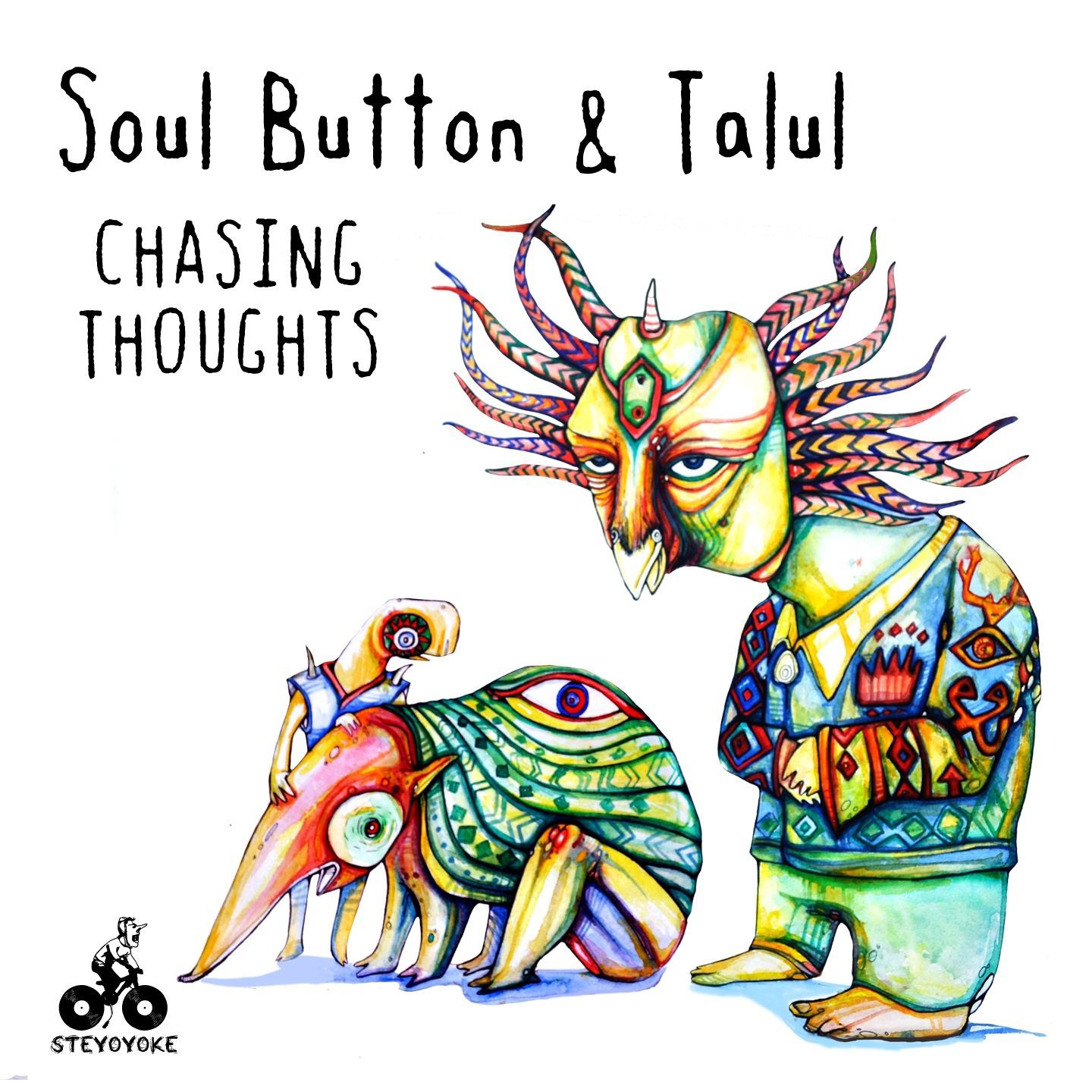 chasing thoughts soul button  