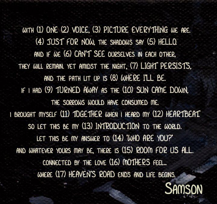 chasing truth samson 