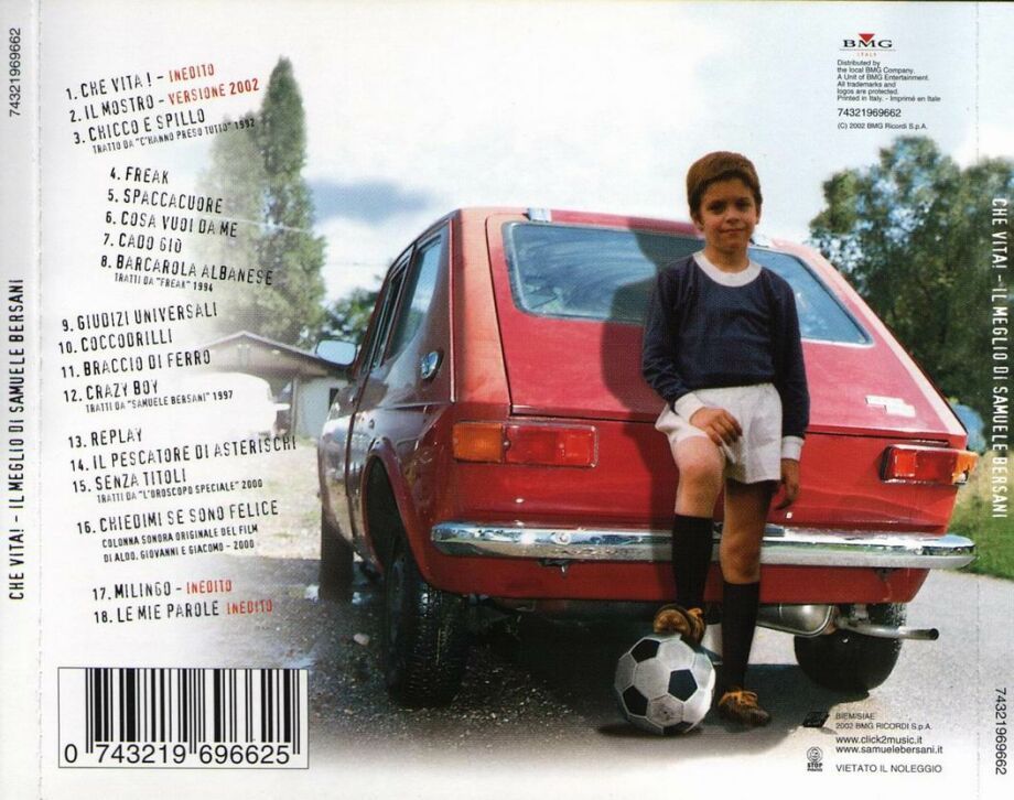 che vita il meglio samuele bersani 
