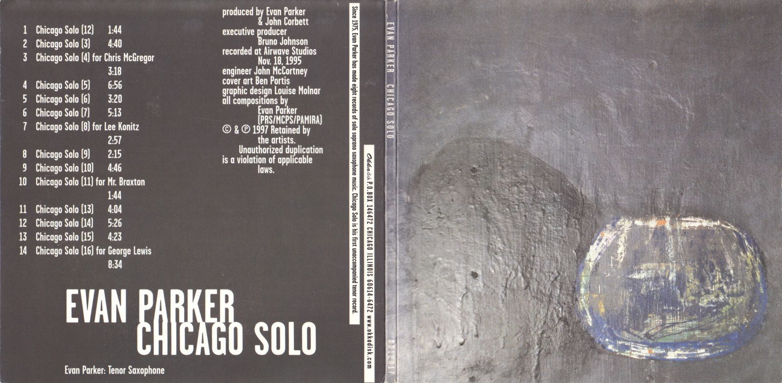 chicago solo evan parker 