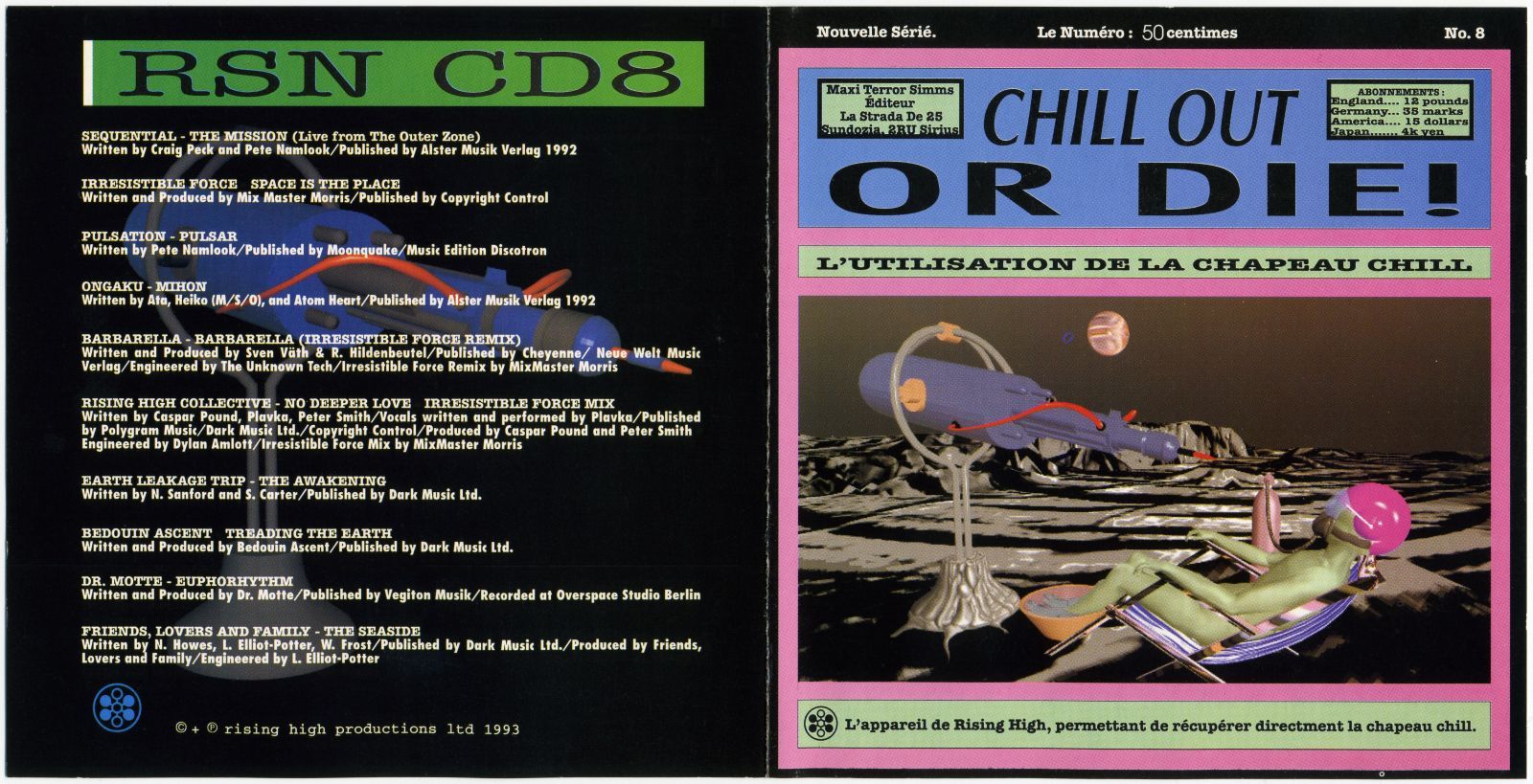 chill out or die barbarella  