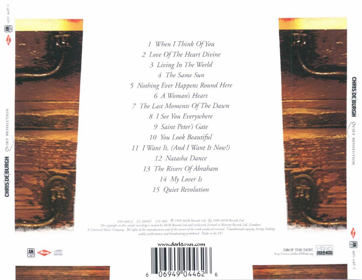 chris de burgh  quiet revolution b