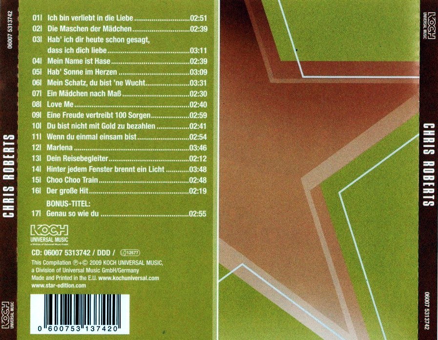 chris roberts  star edition b