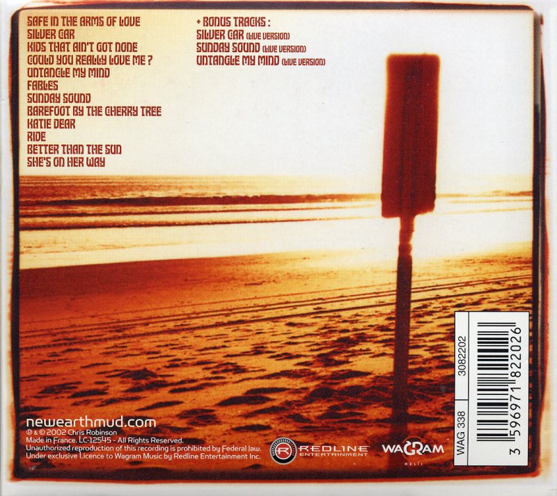 chris robinson  new earth mud b