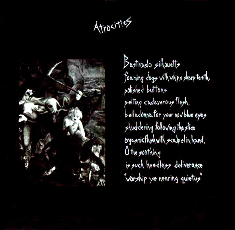 christian death atrocoties inside