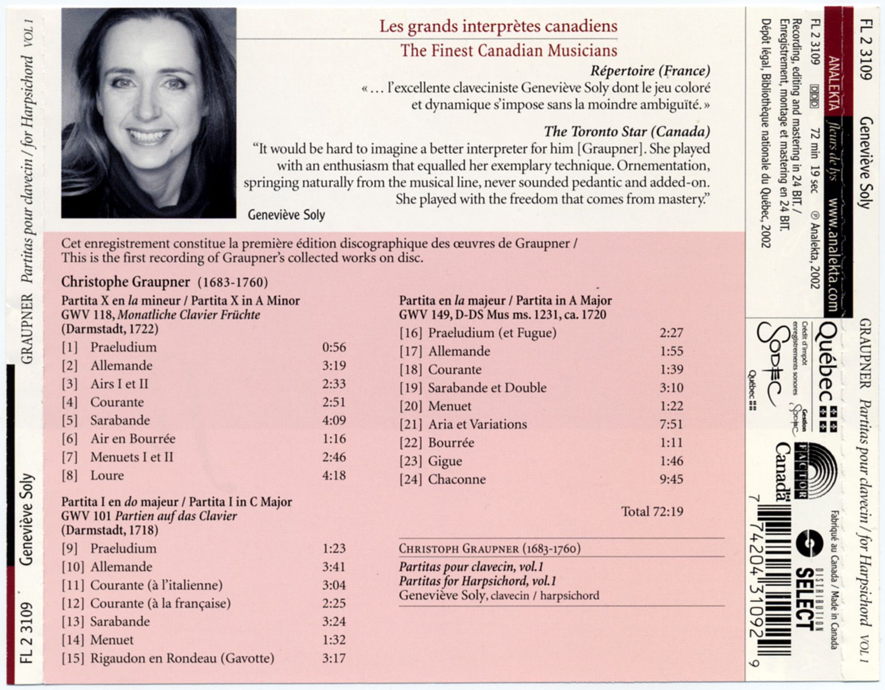 christoph graupner performed by genevi e 