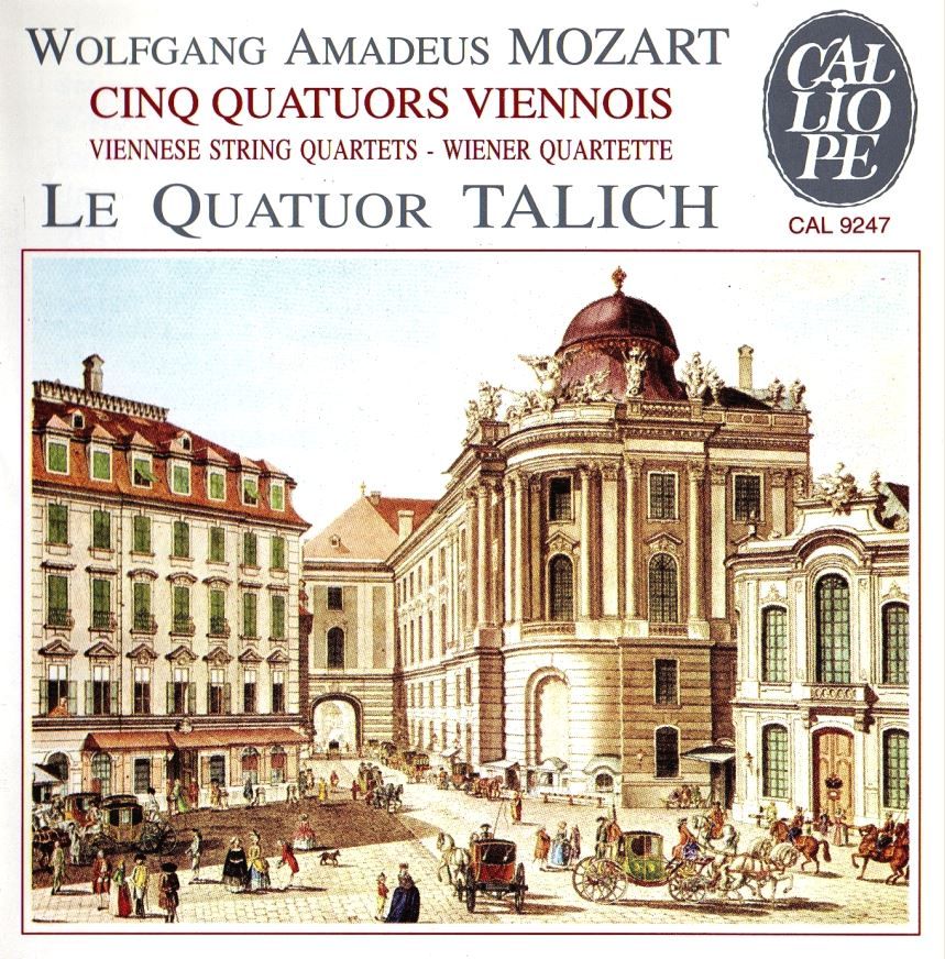 cinq quatuors vienno quatuor talich 