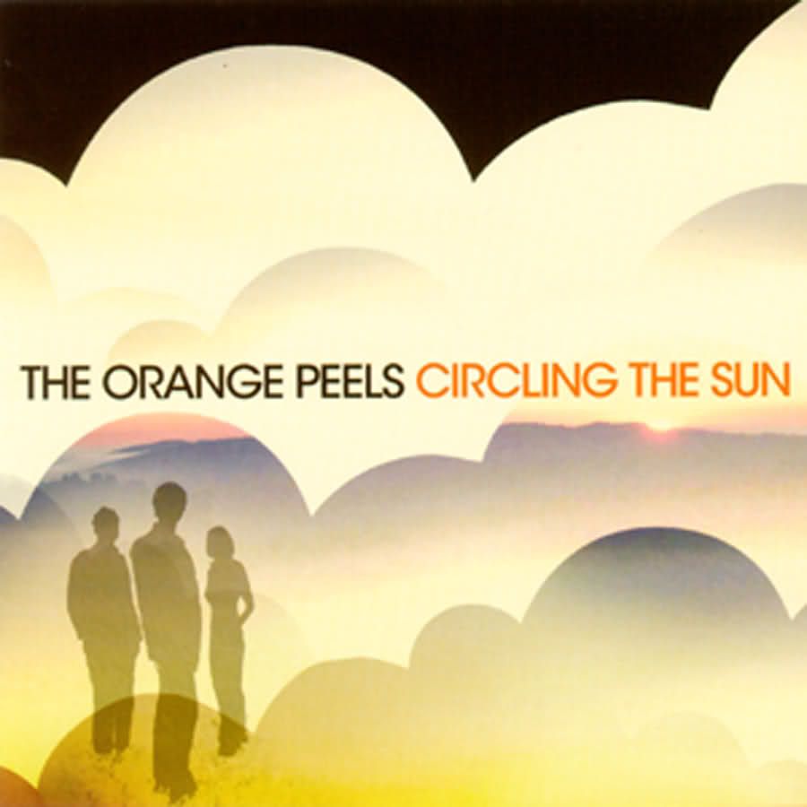 circling the sun the orange peels 