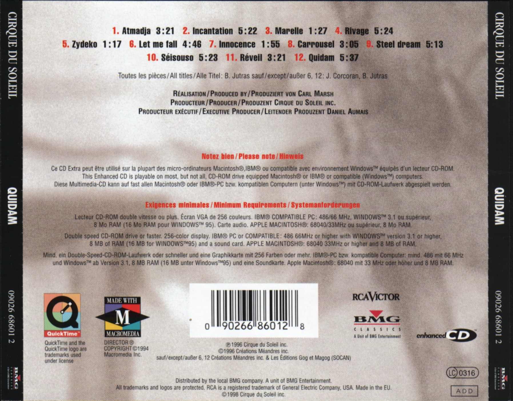 cirquedu soleil  quidam b