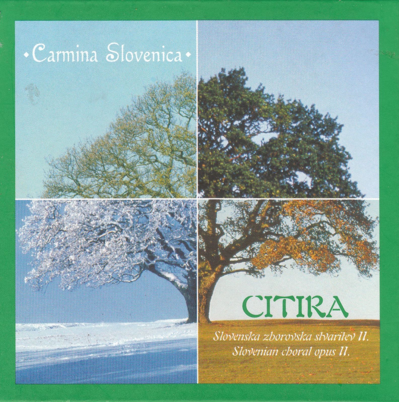 citira slovenska z carmina slovenica 