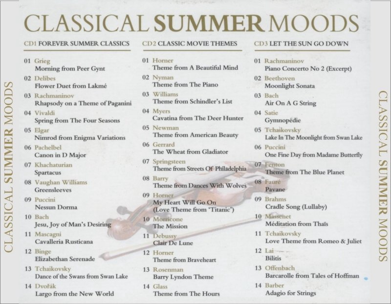 classical summer moods b
