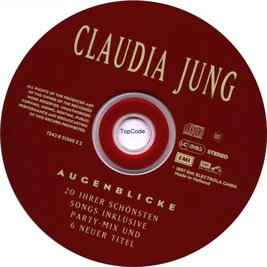 claudia jung  augenblicke cd