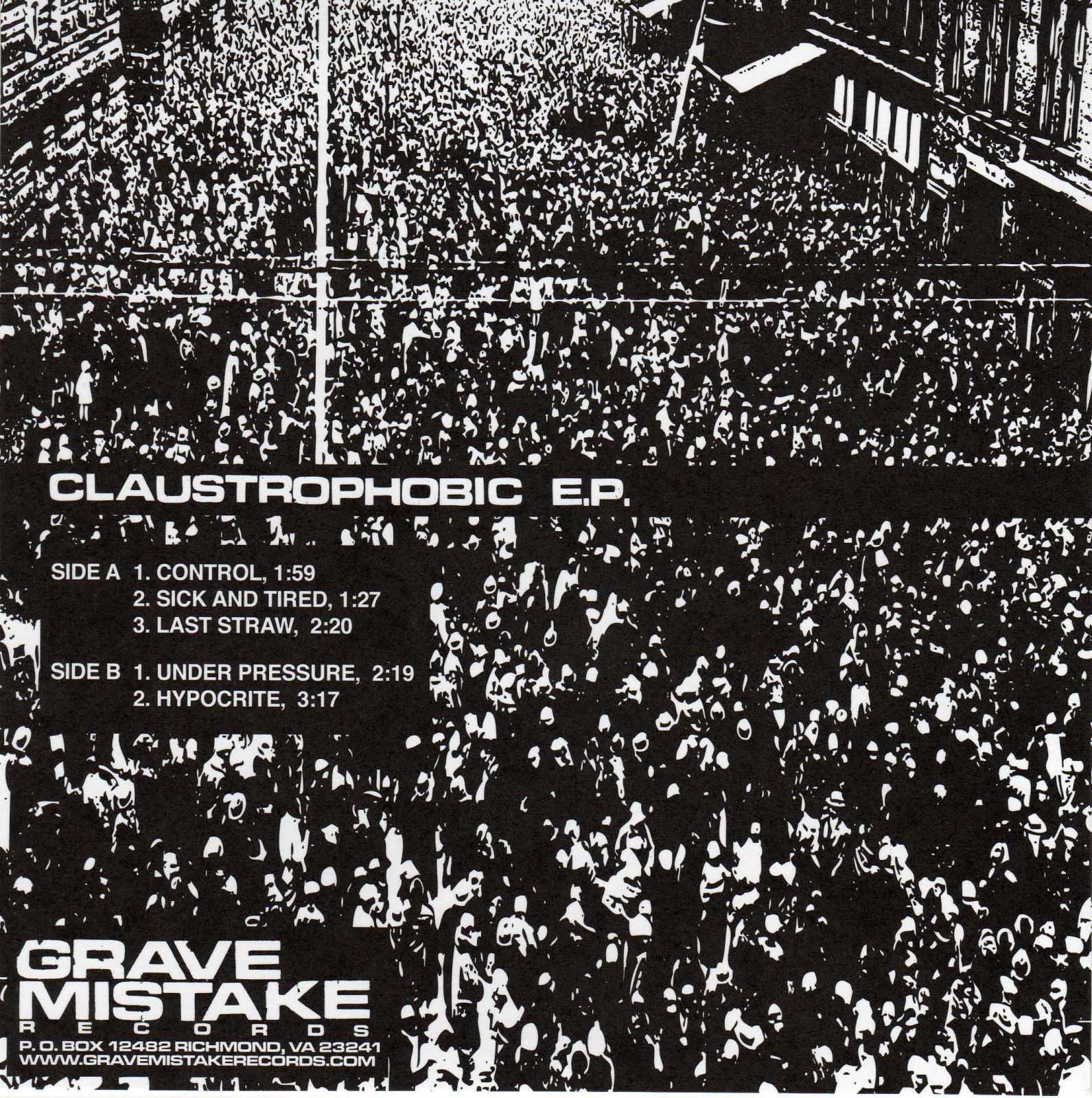 claustrophobic nightstick justice  