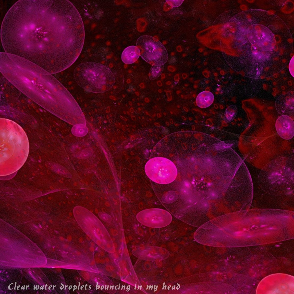 clear water droplets phrozenlight 